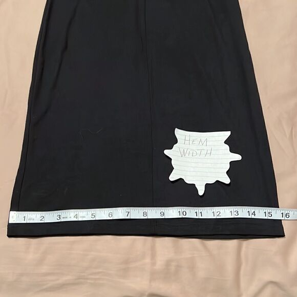 NWT enough about me size small sleeveless ruffled bodice dress - Picture 9 of 9